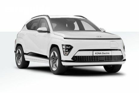 White 2024 Hyundai Kona Wagon Electric STD Range