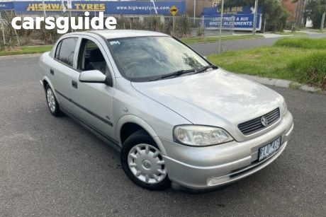 Silver 2001 Holden Astra Hatch CD