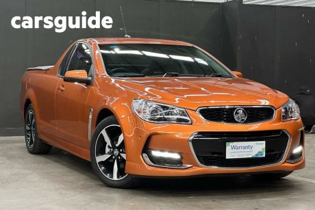 Orange 2017 Holden UTE Utility SV6