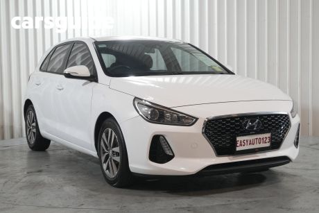 White 2019 Hyundai I30 Hatchback Active
