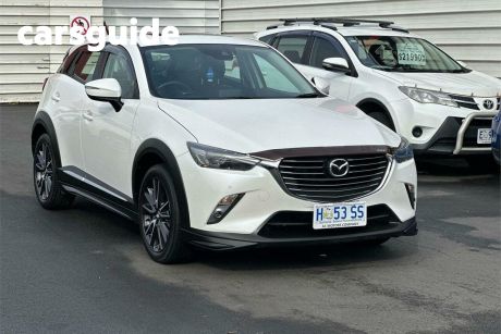 White 2018 Mazda CX-3 Wagon Akari (awd)