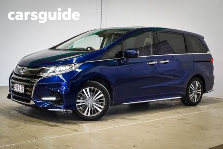 Blue 2019 Honda Odyssey Wagon VTI-L