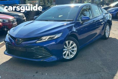 Blue 2021 Toyota Camry OtherCar Ascent