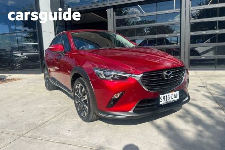 Red 2019 Mazda CX-3 Wagon sTouring SKYACTIV-Drive FWD