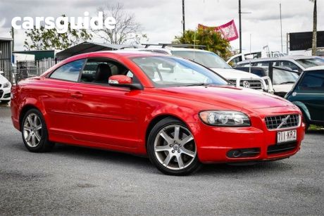 Red 2007 Volvo C70 Convertible LE