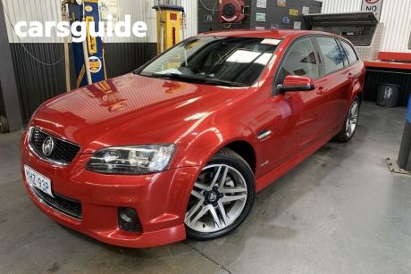 Red 2012 Holden Commodore Sportswagon SS