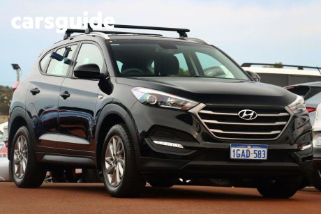 Black 2016 Hyundai Tucson Wagon Active (fwd)