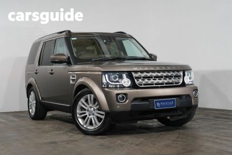 Brown 2015 Land Rover Discovery 4 Wagon 3.0 SDV6 HSE