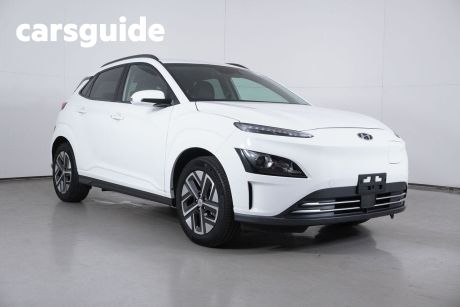 White 2021 Hyundai Kona Wagon Elite Electric STD Range