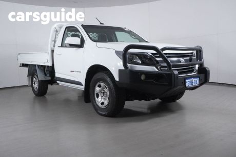 White 2017 Holden Colorado Cab Chassis LS (4X4)