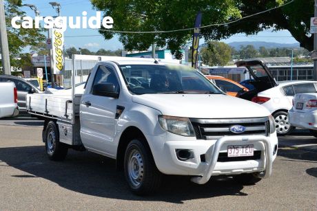 White 2013 Ford Ranger Cab Chassis XL 2.2 (4X2)