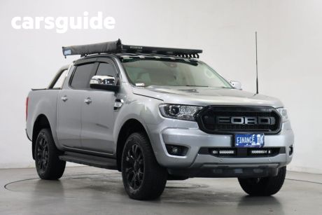 Silver 2021 Ford Ranger Double Cab Chassis XLT 3.2 (4X4)