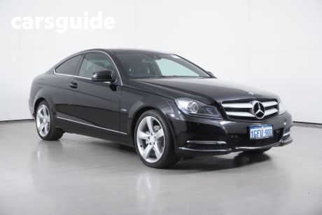 Black 2011 Mercedes-Benz C250 Coupe BE