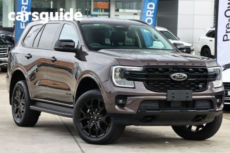 Brown 2022 Ford Everest SUV Sport