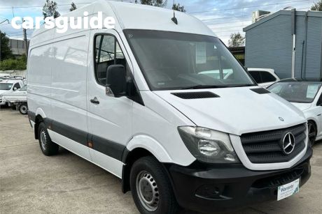 White 2015 Mercedes-Benz Sprinter Commercial 313CDI Low Roof MWB 7G-Tronic