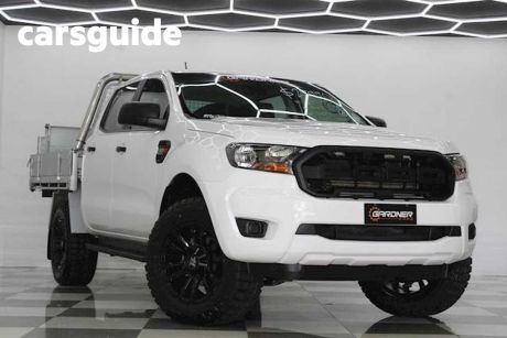 White 2019 Ford Ranger Double Cab Chassis XL 2.2 HI-Rider (4X2)