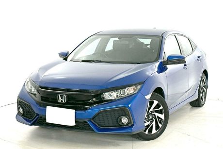 Blue 2017 Honda Civic Hatch VTi-S