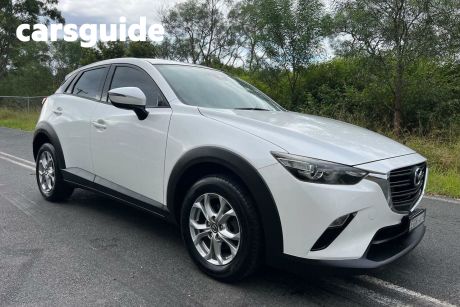White 2018 Mazda CX-3 Wagon Maxx Sport (awd)