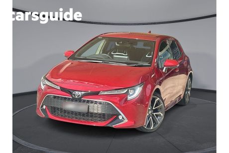 Red 2021 Toyota Corolla Hatchback ZR TWO Tone Option
