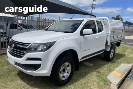 White 2017 Holden Colorado Space Cab Chassis LS (4X4)