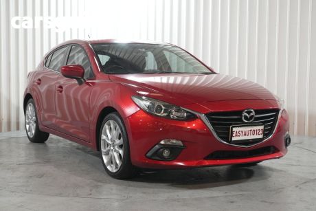 Red 2015 Mazda 3 Hatchback SP25