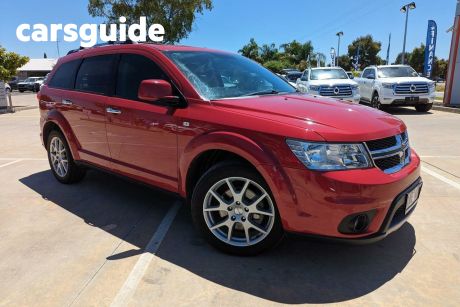 Red 2016 Dodge Journey Wagon R/T