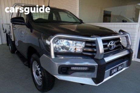 Grey 2016 Toyota Hilux Cab Chassis SR (4X4)