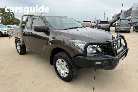 Brown 2018 Mazda BT-50 Freestyle Cab Chassis XT (4X4)