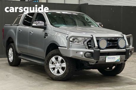 Silver 2019 Ford Ranger Double Cab Pick Up XLT 2.0 (4X4)
