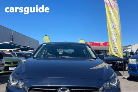 Blue 2018 Mazda 3 Hatchback NEO Sport
