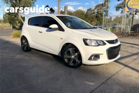 White 2017 Holden Barina Hatchback LT