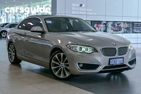 Silver 2014 BMW 220D Coupe