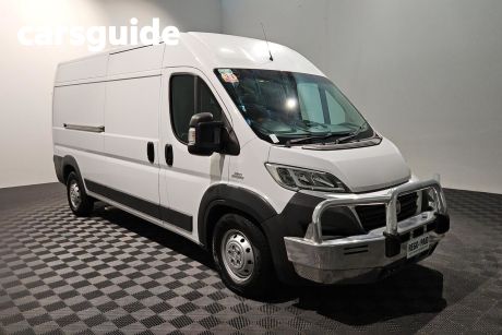 White 2014 Fiat Ducato Commercial Mid Roof LWB Comfort-matic