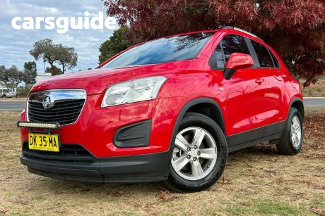 Red 2015 Holden Trax Wagon LS