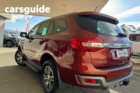 Red 2018 Ford Everest Wagon Trend (rwd 7 Seat)