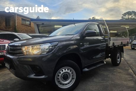 Silver 2020 Toyota Hilux Cab Chassis SR (4X4)