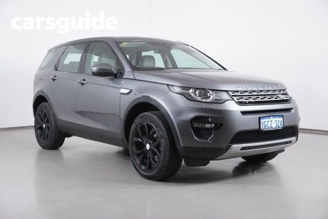 Grey 2016 Land Rover Discovery Sport Wagon TD4 180 HSE 7 Seat