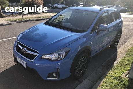 Blue 2015 Subaru XV Hatch