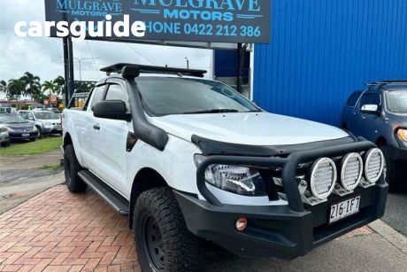 White 2013 Ford Ranger Super Cab Chassis XL 3.2 (4X4)