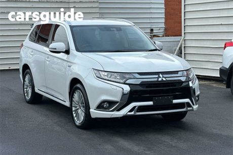 White 2018 Mitsubishi Outlander Wagon Phev (hybrid) ES Adas