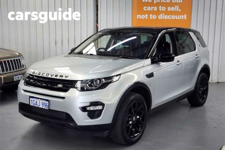 Silver 2016 Land Rover Discovery Sport Wagon SD4 HSE Luxury
