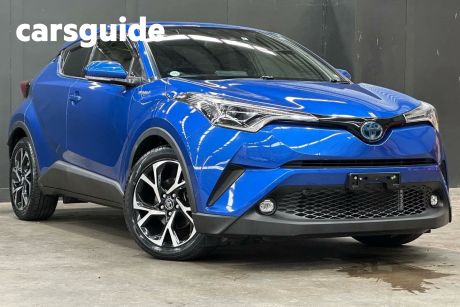Blue 2018 Toyota C-HR Wagon G