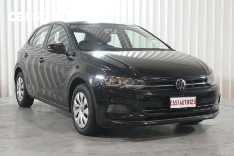 Black 2021 Volkswagen Polo Hatchback 70TSI Trendline