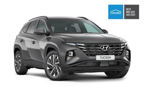 Grey 2023 Hyundai Tucson Wagon Elite (awd)