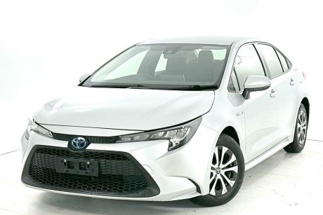 Silver 2019 Toyota Corolla Sedan Ascent Sport (hybrid)