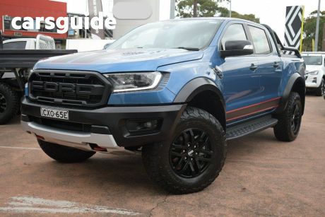 Blue 2021 Ford Ranger Double Cab Pick Up Raptor X 2.0 (4X4)
