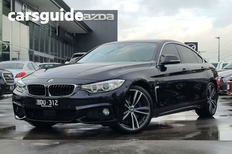 Black 2016 BMW 430I Coupe Gran Coupe M Sport