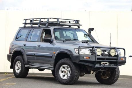Silver 2002 Nissan Patrol Coil Cab Chassis ST (4X4)