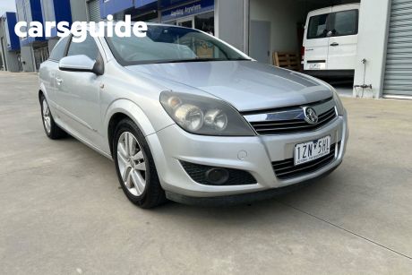 Silver 2007 Holden Astra Coupe CDX