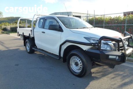 White 2016 Mazda BT-50 Freestyle Cab Chassis XT (4X2)